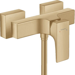Смеситель для душа Hansgrohe Metropol 32560140, шлифованная бронза - фото 
