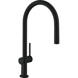 Смеситель для кухни Hansgrohe Talis M54 72802670, чёрный матовый - фото 