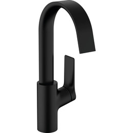 Смеситель для раковины Hansgrohe Vivenis 210 75030670, чёрный матовый - фото 