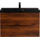 Тумба подвесная с раковиной BelBagno MARINO-800-2C-SO-RC-P 80 см, Rovere Cillegio (раковина BB800/450-LV-ART-AST-NERO) - фото, картинка Тумба подвесная с раковиной BelBagno MARINO-800-2C-SO-RC-P 80 см, Rovere Cillegio (раковина BB800/450-LV-ART-AST-NERO) - фото