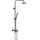 Душевая система c термостатом Damixa Scandinavian Pure 936740300, чёрный - фото, картинка Душевая система c термостатом Damixa Scandinavian Pure 936740300, чёрный - фото