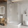 Душевое ограждение BelBagno 120x100 см LUCE-AH-22-120/100-P-Cr, хром/матовое - фото, картинка Душевое ограждение BelBagno 120x100 см LUCE-AH-22-120/100-P-Cr, хром/матовое - фото