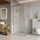 Душевое ограждение BelBagno 110x110 см LUCE-A-22-90+20-P-Cr, хром/матовое - фото, картинка Душевое ограждение BelBagno 110x110 см LUCE-A-22-90+20-P-Cr, хром/матовое - фото