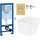 Инсталляция с подвесным унитазом комплект: Grohe Rapid SL 38772001+38732GN0 с подвесным безободковым унитазом BelBagno Due BB3103CHR/SC сиденье микролифт, крепление, кнопка смыва золото матовое, Цвет производителя: золото матовое - фото, картинка Инсталляция с подвесным унитазом комплект: Grohe Rapid SL 38772001+38732GN0 с подвесным безободковым унитазом BelBagno Due BB3103CHR/SC сиденье микролифт, крепление, кнопка смыва золото матовое, Цвет производителя: золото матовое - фото