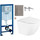 Инсталляция с подвесным унитазом комплект: Grohe Rapid SL 38772001+38732A00 с подвесным безободковым унитазом BelBagno Uno BB3105CHR/SC сиденье микролифт, крепление, кнопка смыва графит, Цвет производителя: графит - фото, картинка Инсталляция с подвесным унитазом комплект: Grohe Rapid SL 38772001+38732A00 с подвесным безободковым унитазом BelBagno Uno BB3105CHR/SC сиденье микролифт, крепление, кнопка смыва графит, Цвет производителя: графит - фото