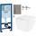 Инсталляция с подвесным унитазом комплект: Grohe Rapid SL 38772001+38732A00 с подвесным безободковым унитазом BelBagno Due BB3103CHR/SC сиденье микролифт, крепление, кнопка смыва графит, Цвет производителя: графит - фото, картинка Инсталляция с подвесным унитазом комплект: Grohe Rapid SL 38772001+38732A00 с подвесным безободковым унитазом BelBagno Due BB3103CHR/SC сиденье микролифт, крепление, кнопка смыва графит, Цвет производителя: графит - фото
