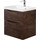 Тумба подвесная с раковиной BelBagno MARINO-H60-600-2C-SO-RW-P 60 см (раковина чёрная BB600/450-LV-ART-AST-NERO) Rovere Moro - фото, картинка Тумба подвесная с раковиной BelBagno MARINO-H60-600-2C-SO-RW-P 60 см (раковина чёрная BB600/450-LV-ART-AST-NERO) Rovere Moro - фото