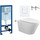 Инсталляция с подвесным унитазом комплект: Grohe Rapid SL 38772001+38732WM0 с подвесным безободковым унитазом Creo Ceramique Tornado CR1100NR сиденье микролифт, крепление, кнопка смыва белый матовый, Цвет производителя: белый матовый - фото, картинка Инсталляция с подвесным унитазом комплект: Grohe Rapid SL 38772001+38732WM0 с подвесным безободковым унитазом Creo Ceramique Tornado CR1100NR сиденье микролифт, крепление, кнопка смыва белый матовый, Цвет производителя: белый матовый - фото