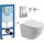 Инсталляция с подвесным унитазом комплект: Grohe Rapid SL 38772001 с подвесным безободковым унитазом BelBagno Uno 2.1 BB7006CHR/SC сиденье микролифт, крепление, кнопка смыва хром - фото, картинка Инсталляция с подвесным унитазом комплект: Grohe Rapid SL 38772001 с подвесным безободковым унитазом BelBagno Uno 2.1 BB7006CHR/SC сиденье микролифт, крепление, кнопка смыва хром - фото