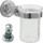 Стакан для зубных щеток Boheme Murano Crome 10904-GR-CR, chrome - фото 
