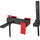 Смеситель для ванны Boheme Q 143-BR.2, black-red - фото 