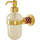 Дозатор для жидкого мыла Boheme Murano 10912-R-G, gold, Цвет производителя: gold - фото 