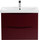 Тумба подвесная с раковиной BelBagno MARINO-CER-600-2C-SO-BRDL-P 60 см, Bordo Lucido - фото, картинка Тумба подвесная с раковиной BelBagno MARINO-CER-600-2C-SO-BRDL-P 60 см, Bordo Lucido - фото