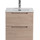 Тумба подвесная с раковиной BelBagno ETNA-500-2C-SO-RG 50 см (раковина BB500ETL) Rovere Grigio, Цвет фасада: Rovere Grigio - фото, картинка Тумба подвесная с раковиной BelBagno ETNA-500-2C-SO-RG 50 см (раковина BB500ETL) Rovere Grigio, Цвет фасада: Rovere Grigio - фото