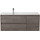 Тумба подвесная с раковиной BelBagno KRAFT-1000-2C-1A-SO-CG-L 100 см, Cemento Grigio - фото, картинка Тумба подвесная с раковиной BelBagno KRAFT-1000-2C-1A-SO-CG-L 100 см, Cemento Grigio - фото