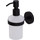 Дозатор для жидкого мыла Cezares Relax RELAX-SOIS-V-NOP, цвет чёрный матовый - фото 