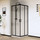 Душевое ограждение Vincea City 100x90 см VSS-5CT9010CLB, чёрный/прозрачное - фото, картинка Душевое ограждение Vincea City 100x90 см VSS-5CT9010CLB, чёрный/прозрачное - фото