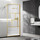 Душевая перегородка Vincea Walk in HC Art 80 см VSW-1HC800CFBG (стекло 8 мм) с кронштейном в комплекте, брашированное золото/прозрачное/матовое - фото, картинка Душевая перегородка Vincea Walk in HC Art 80 см VSW-1HC800CFBG (стекло 8 мм) с кронштейном в комплекте, брашированное золото/прозрачное/матовое - фото