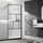 Душевая перегородка Vincea Walk in HC Art 100 см VSW-1HC100CFB (стекло 8 мм) с кронштейном в комплекте, чёрный матовый/прозрачное/матовое - фото, картинка Душевая перегородка Vincea Walk in HC Art 100 см VSW-1HC100CFB (стекло 8 мм) с кронштейном в комплекте, чёрный матовый/прозрачное/матовое - фото