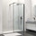 Душевая перегородка Vincea Walk in HS 100 см VSW-1HS100CLB (стекло 8 мм) с кронштейном в комплекте, чёрный/прозрачное - фото, картинка Душевая перегородка Vincea Walk in HS 100 см VSW-1HS100CLB (стекло 8 мм) с кронштейном в комплекте, чёрный/прозрачное - фото