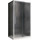 Душевое ограждение Abber Schwarzer Diamant 130x50 см AG30130MH-S50M, хром/матовое - фото, картинка Душевое ограждение Abber Schwarzer Diamant 130x50 см AG30130MH-S50M, хром/матовое - фото