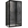 Душевое ограждение Abber Schwarzer Diamant 140x50 см AG30140BH-S50B, чёрный/прозрачное - фото, картинка Душевое ограждение Abber Schwarzer Diamant 140x50 см AG30140BH-S50B, чёрный/прозрачное - фото