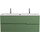 Тумба подвесная с раковиной Cezares DUET-N-1200-2C-SO-PS-P 120 см (раковина CZR-8073-120-1-2) фисташковый софт - фото, картинка Тумба подвесная с раковиной Cezares DUET-N-1200-2C-SO-PS-P 120 см (раковина CZR-8073-120-1-2) фисташковый софт - фото