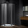 Душевое ограждение Vincea Penta 90x90 см VSP-3P900CLGM, вороненая сталь/прозрачное - фото, картинка Душевое ограждение Vincea Penta 90x90 см VSP-3P900CLGM, вороненая сталь/прозрачное - фото