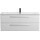 Тумба подвесная с раковиной Cezares ECO-CER-N-1200-2C-SO-BL 120 см (раковина CZR-8073-120) bianco lucido - фото, картинка Тумба подвесная с раковиной Cezares ECO-CER-N-1200-2C-SO-BL 120 см (раковина CZR-8073-120) bianco lucido - фото