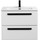 Тумба подвесная с раковиной Cezares ECO-CER-N-600-2C-SO-BL 60 см (раковина CZR-8095-60) bianco lucido - фото, картинка Тумба подвесная с раковиной Cezares ECO-CER-N-600-2C-SO-BL 60 см (раковина CZR-8095-60) bianco lucido - фото
