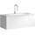 Тумба подвесная с раковиной Clarberg Elegance 100 см EL0110, белый - фото 