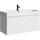 Тумба подвесная с раковиной Aqwella Pure 100 см PUR0110WM, белый, Цвет фасада: белый - фото 