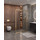 Душевое ограждение Cezares 120x90 см MOLVENO-AHF-31-120/90-C-BORO-IV, брашированное золото/прозрачное - фото, картинка Душевое ограждение Cezares 120x90 см MOLVENO-AHF-31-120/90-C-BORO-IV, брашированное золото/прозрачное - фото
