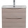 Тумба подвесная с раковиной BelBagno 60 см MARINO-CER-N-600-2C-SO-RG-P, rovere grigio - фото, картинка Тумба подвесная с раковиной BelBagno 60 см MARINO-CER-N-600-2C-SO-RG-P, rovere grigio - фото