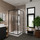 Душевое ограждение Niagara Nova 90x90 см 68080811BLACK, чёрный/прозрачное - фото, картинка Душевое ограждение Niagara Nova 90x90 см 68080811BLACK, чёрный/прозрачное - фото