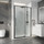 Душевая дверь Niagara Nova 120 см NG-35-12AGR, графит матовый/прозрачное - фото, картинка Душевая дверь Niagara Nova 120 см NG-35-12AGR, графит матовый/прозрачное - фото