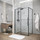 Душевое ограждение Grossman Galaxy 120x80 см 120.K33.01.1280.21.00, чёрный матовый/прозрачное - фото, картинка Душевое ограждение Grossman Galaxy 120x80 см 120.K33.01.1280.21.00, чёрный матовый/прозрачное - фото