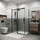 Душевое ограждение Grossman Classic 120x90 см 120.K33.04.1290.21.00, чёрный матовый/прозрачное - фото, картинка Душевое ограждение Grossman Classic 120x90 см 120.K33.04.1290.21.00, чёрный матовый/прозрачное - фото