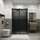 Душевое ограждение Grossman Classic 110x80 см 120.K33.04.1180.21.10, чёрный матовый/тонированное - фото, картинка Душевое ограждение Grossman Classic 110x80 см 120.K33.04.1180.21.10, чёрный матовый/тонированное - фото