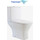 Унитаз-компакт безободковый Taliente Elegante Vortex EL45055 с крышкой микролифт - фото, картинка Унитаз-компакт безободковый Taliente Elegante Vortex EL45055 с крышкой микролифт - фото