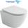 Унитаз подвесной безободковый Ceramicanova Uno CN11001T (система смыва Торнадо) с крышкой микролифт, Цвет производителя: белый - фото, картинка Унитаз подвесной безободковый Ceramicanova Uno CN11001T (система смыва Торнадо) с крышкой микролифт, Цвет производителя: белый - фото