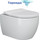 Унитаз подвесной безободковый Ceramicanova Play Rimless CN3001 (система смыва Торнадо) с крышкой микролифт, Цвет производителя: белый - фото, картинка Унитаз подвесной безободковый Ceramicanova Play Rimless CN3001 (система смыва Торнадо) с крышкой микролифт, Цвет производителя: белый - фото