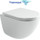 Унитаз подвесной безободковый Ceramicanova Vogue CN4008T (система смыва Торнадо) с крышкой микролифт, Цвет производителя: белый - фото, картинка Унитаз подвесной безободковый Ceramicanova Vogue CN4008T (система смыва Торнадо) с крышкой микролифт, Цвет производителя: белый - фото