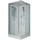 Душевая кабина Niagara Premium 100x100 см NG-6002-01Q, хром/прозрачное (безсиликоновая сборка) - фото, картинка Душевая кабина Niagara Premium 100x100 см NG-6002-01Q, хром/прозрачное (безсиликоновая сборка) - фото