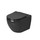 Унитаз подвесной безободковый Grossman Color GR-4411blackS с крышкой микролифт, чёрный глянцевый - фото, картинка Унитаз подвесной безободковый Grossman Color GR-4411blackS с крышкой микролифт, чёрный глянцевый - фото