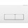 Кнопка смыва AN Slim-1, белый глянцевый - фото, картинка  Кнопка смыва AN Slim-1, белый глянцевый - фото