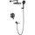 Душевая система для ванны Belz B80713-3, оружейная сталь - фото 