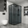 Душевое ограждение Niagara Eco 120x90 см NG-1129-14QT, профиль черный, стекло тонированное - фото, картинка Душевое ограждение Niagara Eco 120x90 см NG-1129-14QT, профиль черный, стекло тонированное - фото