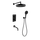 Душевая система для ванны Boheme Cell 427-B + 135-3-B + 625-B (со скрытой частью) чёрный - фото, картинка Душевая система для ванны Boheme Cell 427-B + 135-3-B + 625-B (со скрытой частью) чёрный - фото