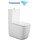 Унитаз-компакт безободковый Cerutti SPA Alvaro 11089 с тонкой крышкой микролифт (система смыва Торнадо) - фото, картинка Унитаз-компакт безободковый Cerutti SPA Alvaro 11089 с тонкой крышкой микролифт (система смыва Торнадо) - фото